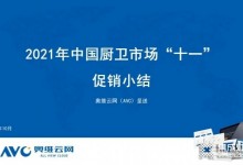 2021年十一促銷：集成灶線上2.4億，同比