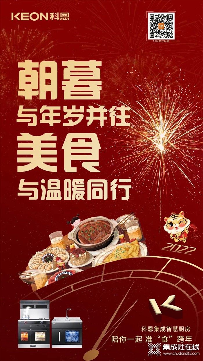 跨年狂歡夜，有你更溫暖！科恩與你一起跨越2021，喜迎2022！