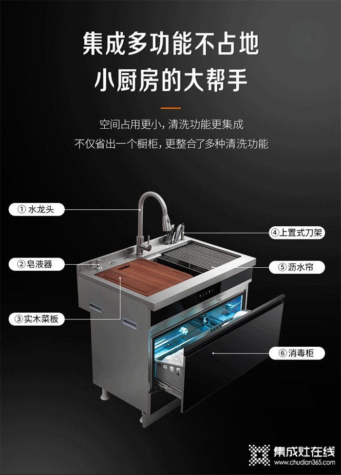 新一代廚房洗切綜合體 | 奧普集成水槽X8重磅上市！