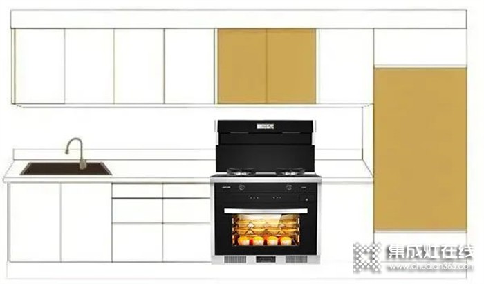 節(jié)省80%廚電，萊普蒸烤消一體集成灶到底有多省空間？