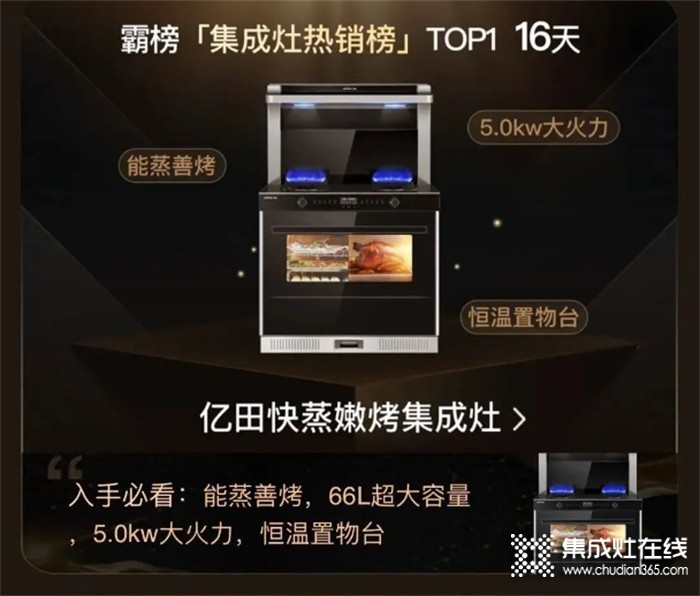 登頂TOP 1，霸榜16天！億田D2ZK斬獲3月“天貓月度單品”殊榮！