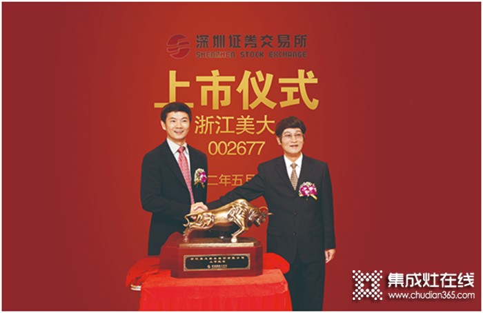 美大集成灶A(yù)股上市10周年，行業(yè)領(lǐng)導(dǎo)者筑夢前行成就輝煌