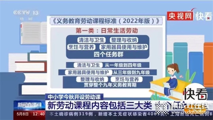 教育部：9月起小學生要學炒菜！杰森集成灶讓孩子輕松學廚藝