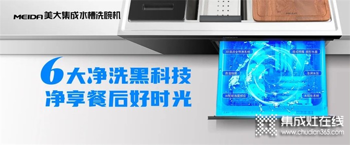 洗碗，小心越洗越臟！美大6大凈洗黑科技專業(yè)救場！